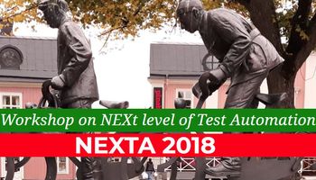 NEXTA 2018 co-located with ICST 2018